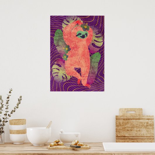 Poster Sloth (Cuisine)