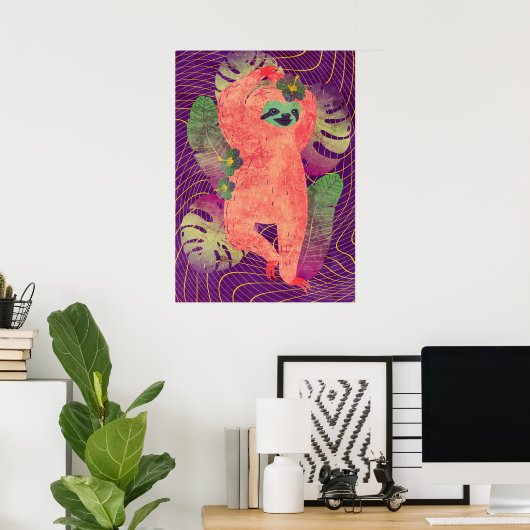 Poster Sloth (Bureau à domicile)