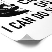 Poster Sloth Anything You Can Do I Can Do Slower, Funny,  (Coin)