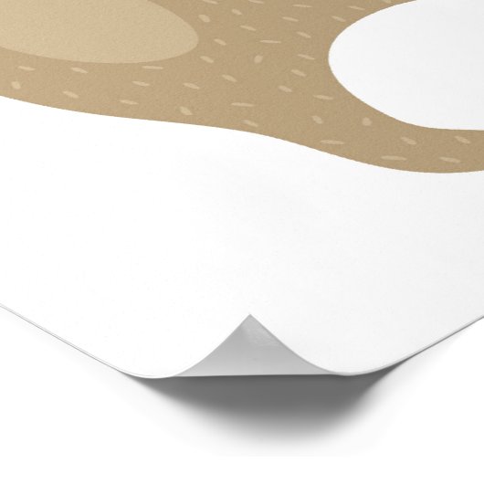 Poster Sloth Dancing | Pourquoi Pas ? (Coin)