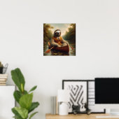 Poster Sloth Dans Un Canoë (Bureau à domicile)