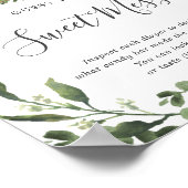 Poster Sloth Family Baby shower Devine Le Mess Sweet (Coin)