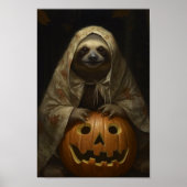 Poster Sloth Halloween (Devant)