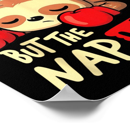 Poster Sloth I Fought The Nap But The Nap Won (Coin)