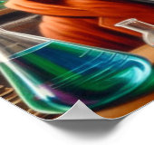 Poster Sloth Mad Scientifique (Coin)