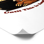 Poster Sloth Mode Don�t Talk Until This Coffee�s Gone! Ov (Coin)