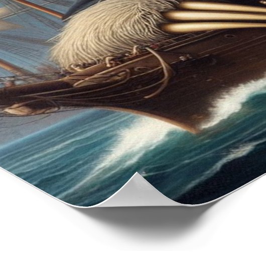 Poster Sloth Sailor (Coin)