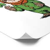 Poster Sloth St Patrick's Day Irish Lucky (Coin)