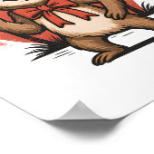 Poster Sloth Summer Beach Rocking (Coin)