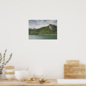 Poster SLOVENIA, GORENJSKA, Bled : Château de Bled & (Cuisine)