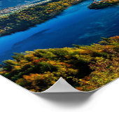 Poster Slovénie - Lac Léman (Coin)