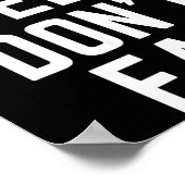 Poster Slow Feet Don't Eat Baseball  (Coin)