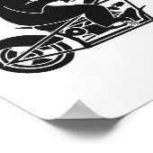 Poster Slow Sloth On A Fast Bike (Coin)