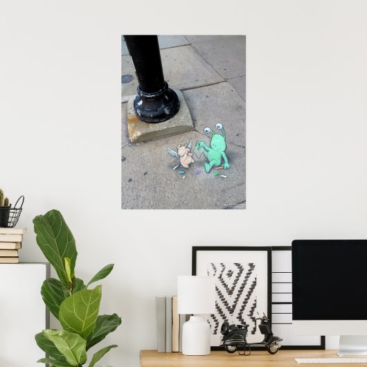 Poster Sluggo Se Dessine (Bureau à domicile)