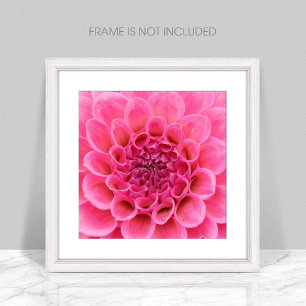 Poster Sluiten Roze ventilator Perfect Poster