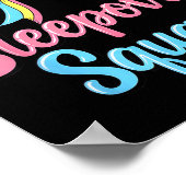 Poster Slumber Party Squad Sleever Coquette Birthday Paja (Coin)