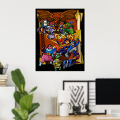 Poster Sly Cooper et Thievius Raccoonus (Bureau à domicile)