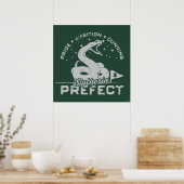 Poster SLYTHERIN™ - Badge Préfet (Cuisine)