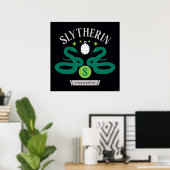 Poster SLYTHERIN™ House Double Snake Locket Graphique (Bureau à domicile)
