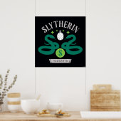 Poster SLYTHERIN™ House Double Snake Locket Graphique (Cuisine)