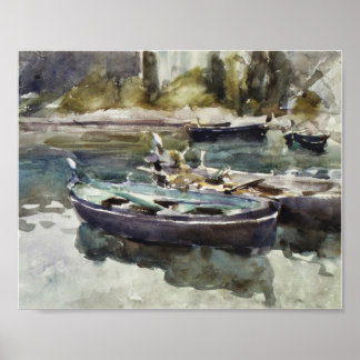 Poster Small Boats (1913) de John Singer Sargent
