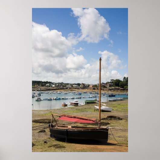 Poster Small Boats | Ploumanac'H France (Devant)