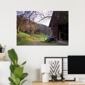 Poster Small Farm in Germany (Bureau à domicile)