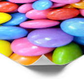Poster Smarites - chocolat bonbon arrière - plan (Coin)