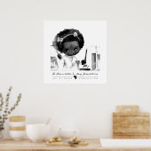 Poster Smart Black Kid (Cuisine)