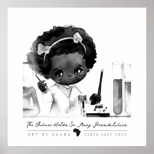 Poster Smart Black Kid (Devant)
