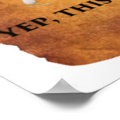 Poster Smart Cavewoman : Faire les maths et faire avancer (Coin)