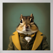 Poster Smart Chipmunk (Devant)