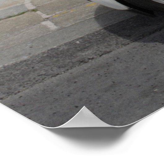 Poster Smart Polizei Auto (Coin)