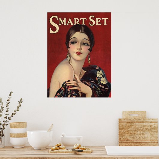 Poster smart set (Cuisine)