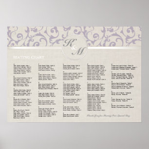 Poster SmartElegance collection de mariage lavande