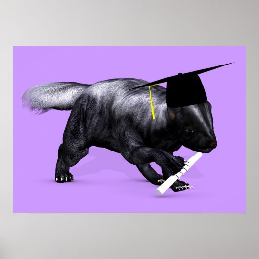 Poster Smartest Skunk Of Campus (Devant)