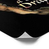 Poster SMAUG™ - Graphique de logo pour ne jamais rire (Coin)