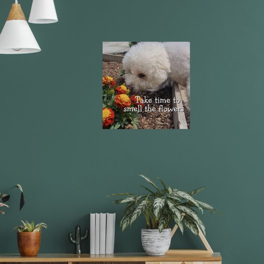 Poster Smell the Flowers (Salon 1)