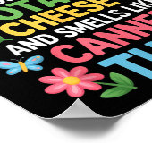 Poster Smells Like Canned Tuna Inappropriate Humor Saying (Coin)