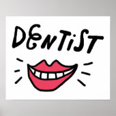 Poster Smile Dentiste (Devant)