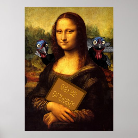 Poster Smile Et Mange Tofurkey (Devant)