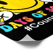 Poster Smile Face I Survived 67 Days Of School Counselor  (Coin)