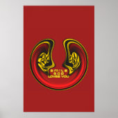 Poster Smile God Loves You Beautiful Texte Extraordinaire (Devant)