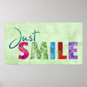 Poster Smile Happy Citation 01 (Devant)