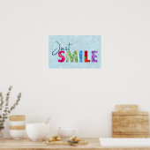 Poster Smile Happy Citation 01 (Cuisine)