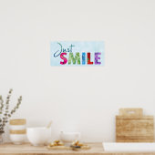 Poster Smile Happy Citation 01 (Cuisine)