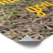 Poster Smiler says- Sometimes, you just have to try cute. (Coin)