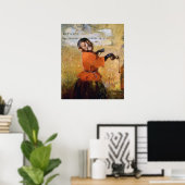 Poster Smiling Monkey (Bureau à domicile)