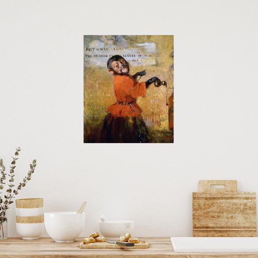 Poster Smiling Monkey (Cuisine)