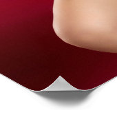 Poster Smiling Woman In Red Bikini (Coin)